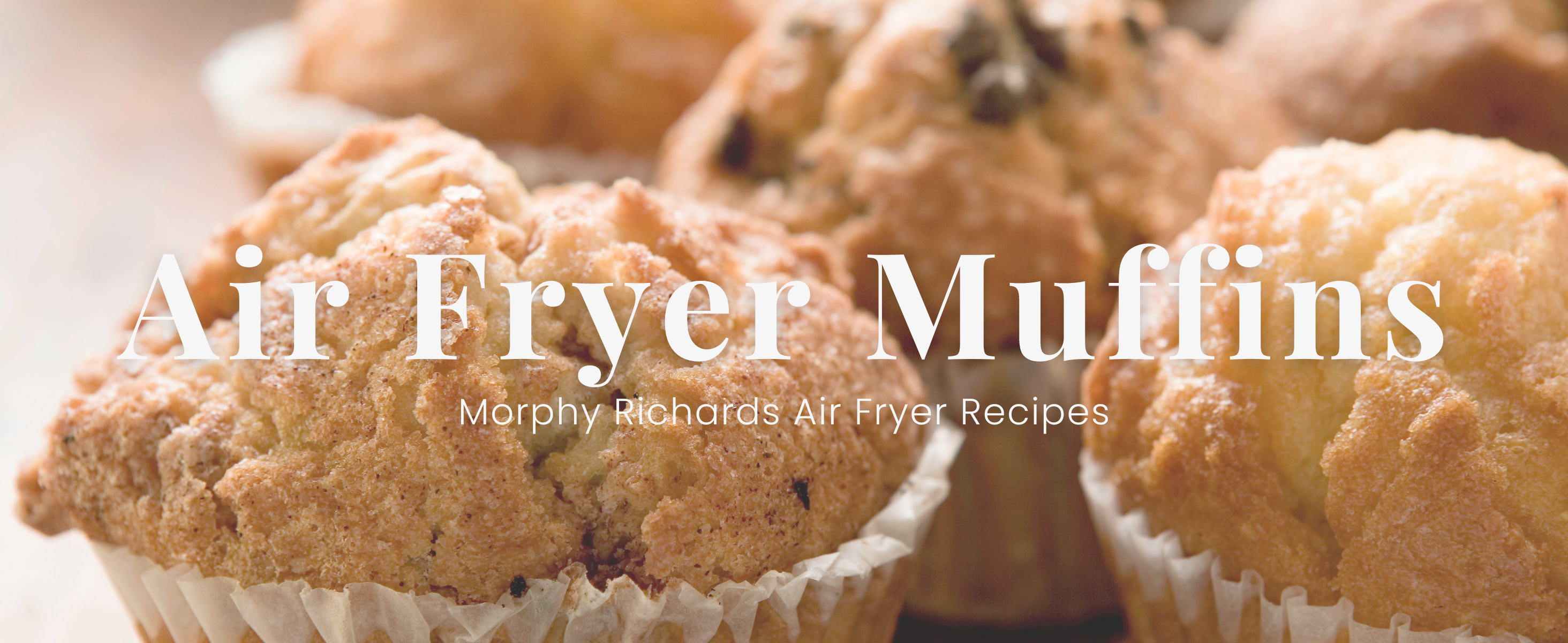 Air fryer muffins recipe