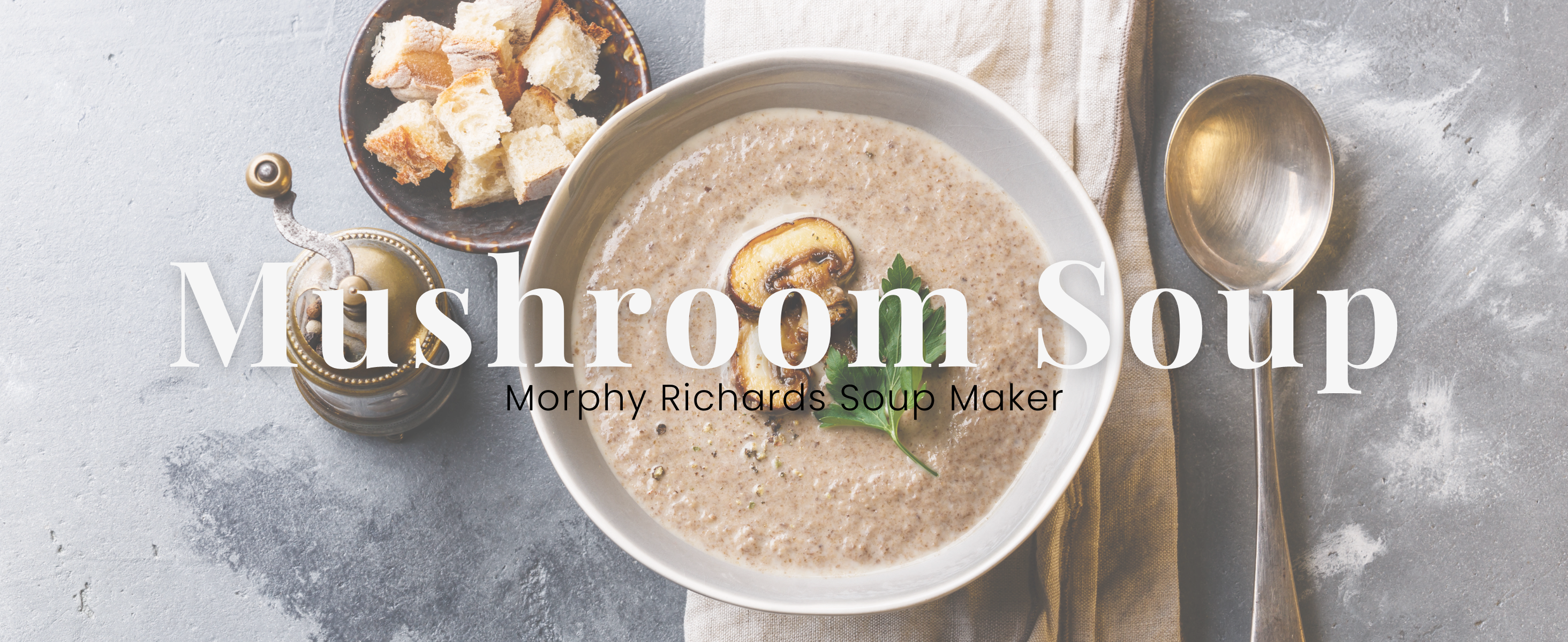 Delectable Soup Maker Mushroom Soup