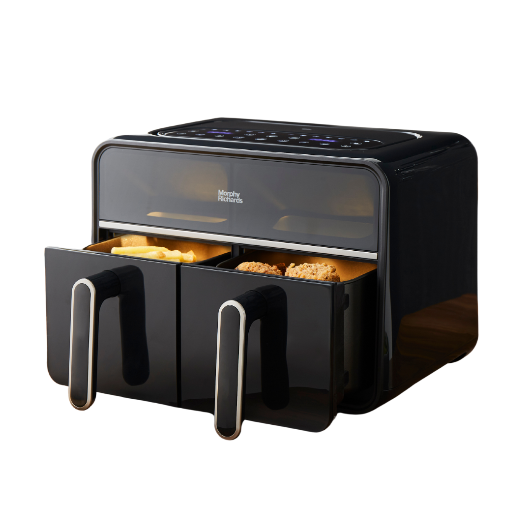 New Morphy Richards Air Fryer Multi-functional fully automatic home left  and right double compartment large capacity French frie