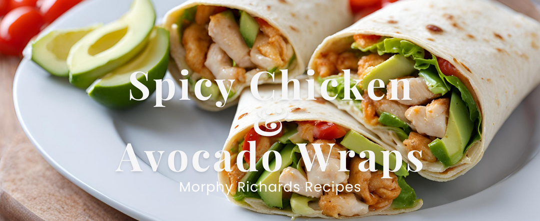 Spicy Chicken & Avocado Wraps