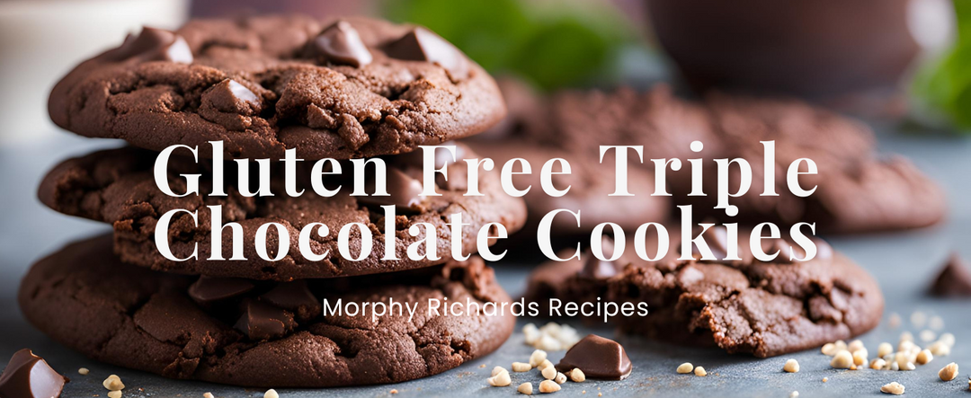 Gluten Free Triple Chocolate Cookies