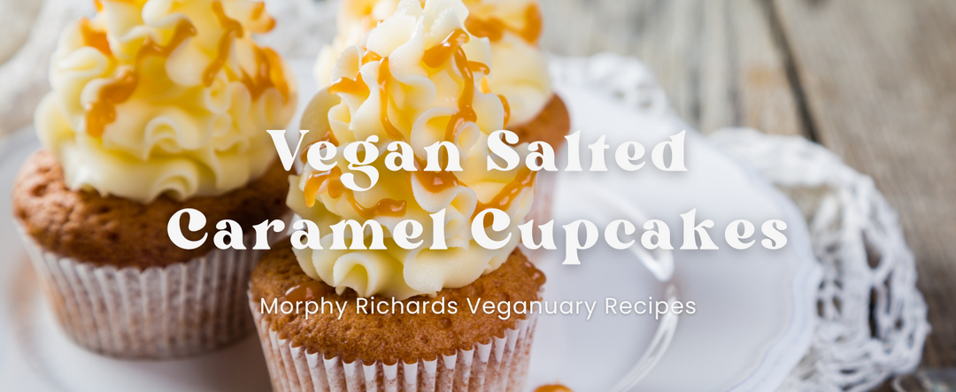 Vegan Salted Caramel Cupcakes