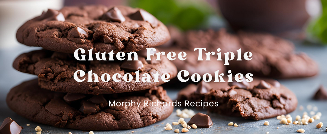 Gluten Free Triple Chocolate Cookies