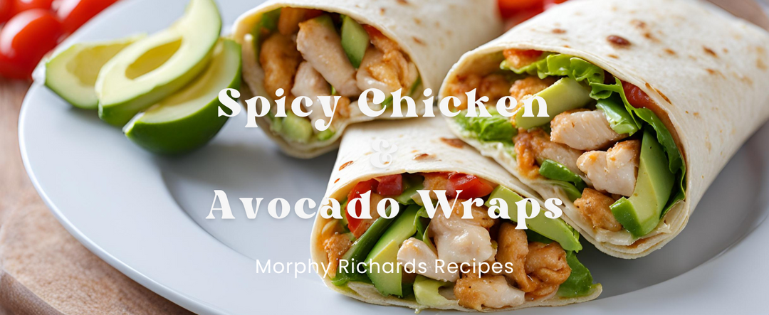 Spicy Chicken & Avocado Wraps