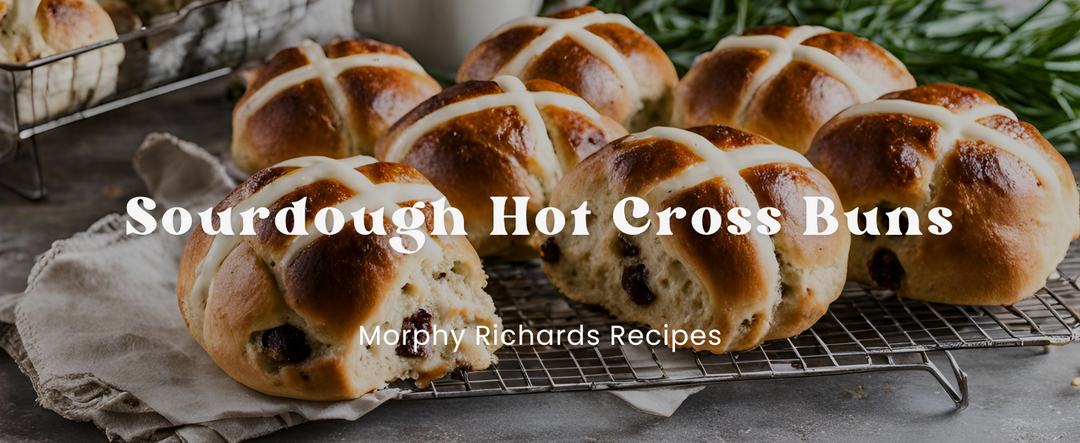 Sourdough Hot Cross Buns