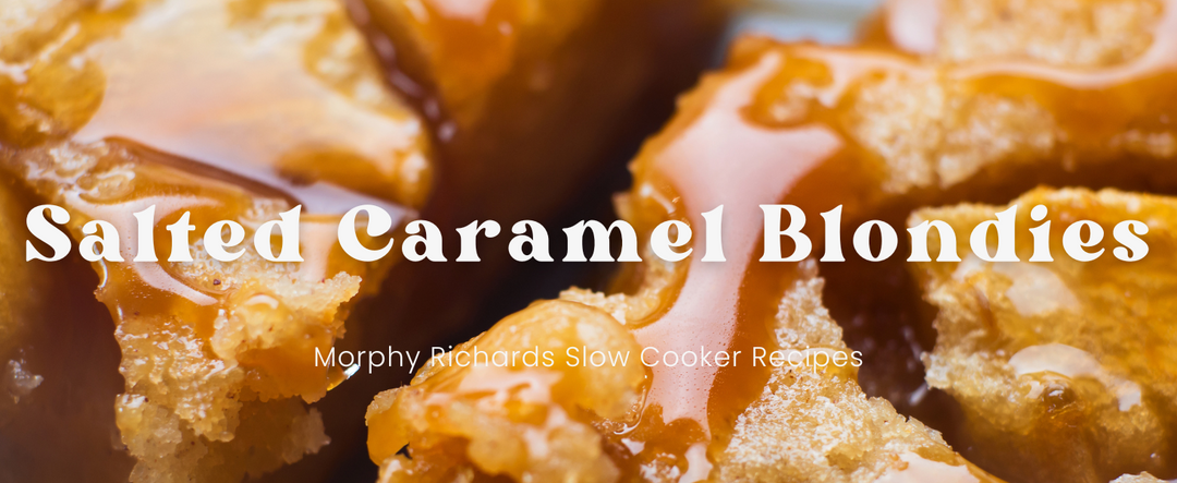 Salted Caramel Blondies