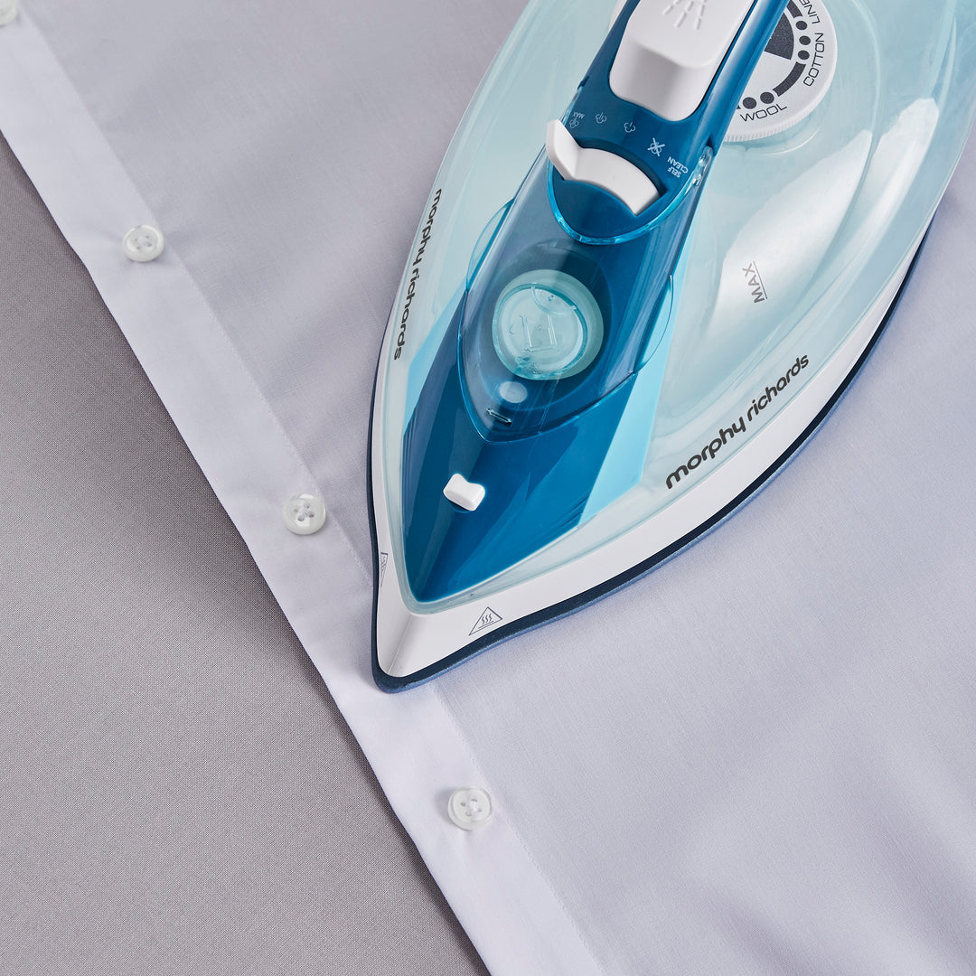 Crystal Clear 2400W Steam Iron Blue