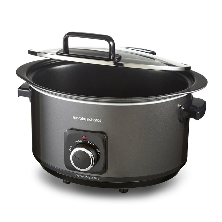 Sear & Stew 6.5L Hinged Lid Slow Cooker