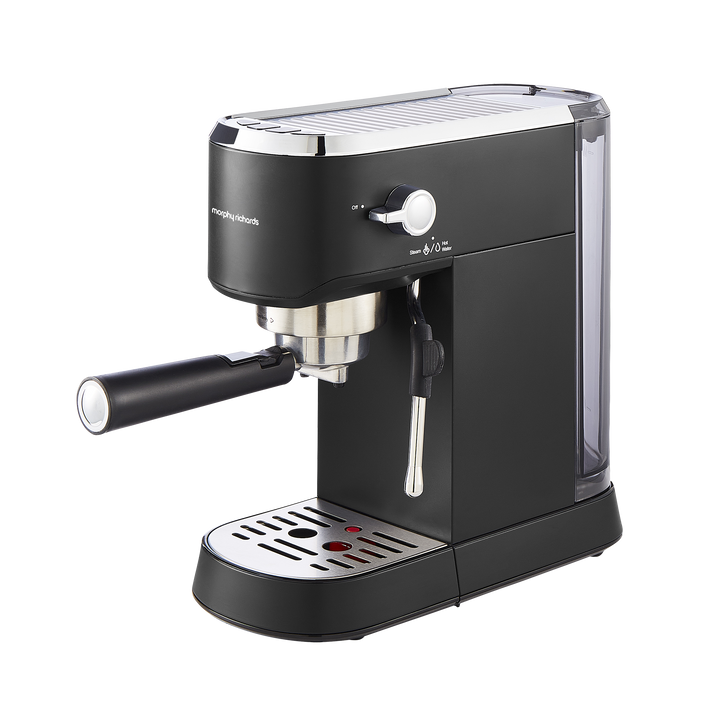 Traditional Compact Pump Espresso Machine - Black