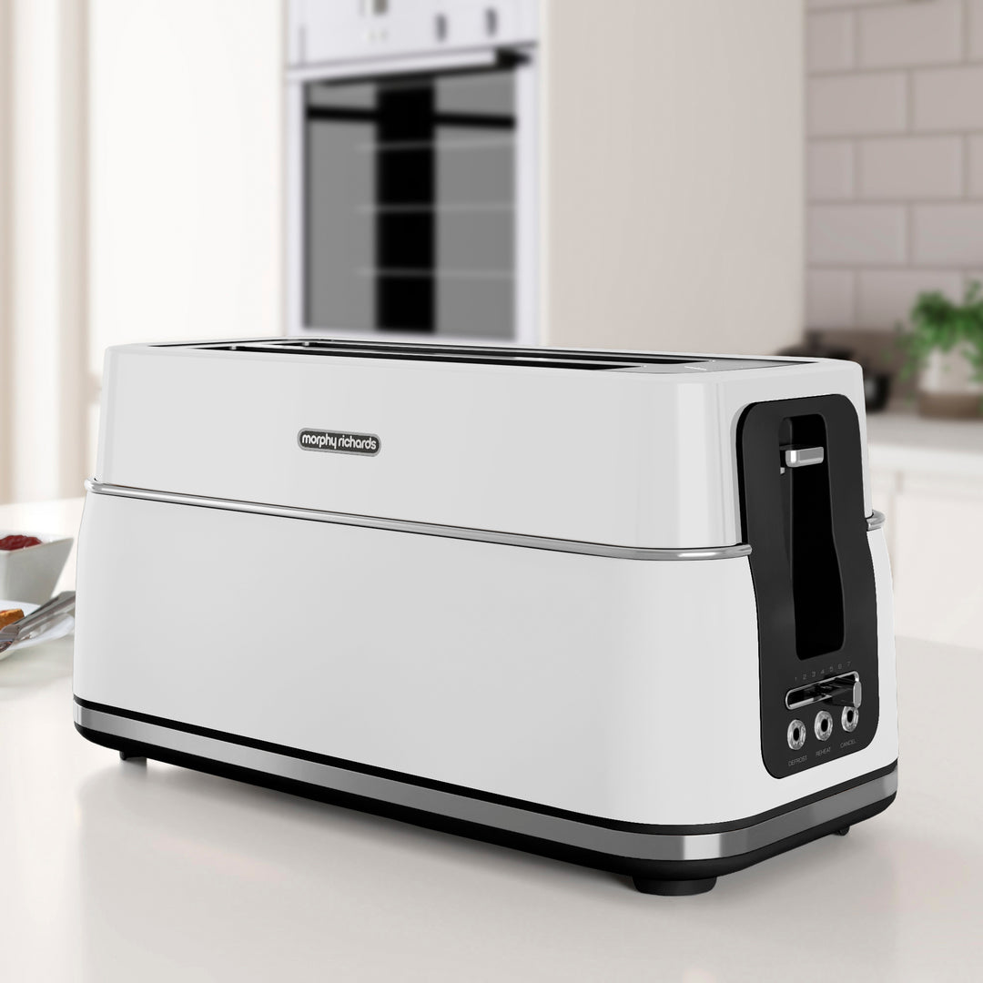 Signature Matt 4-Slice Toaster White