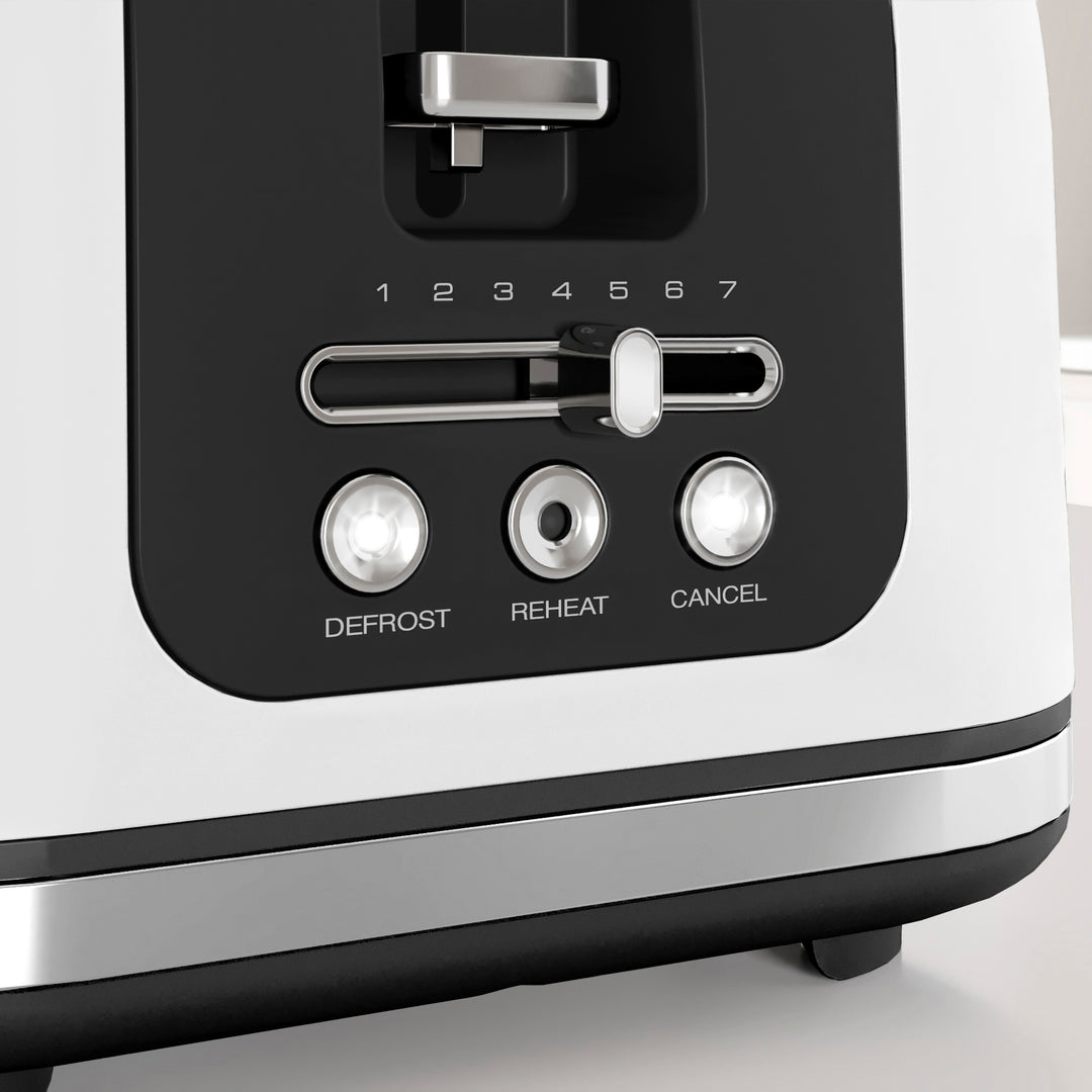 Signature Matt 4-Slice Toaster White