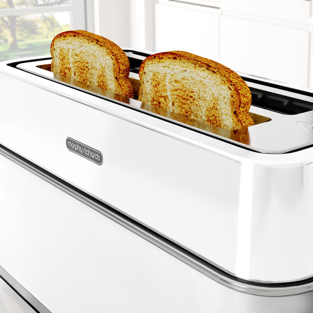 Signature Matt 4-Slice Toaster White