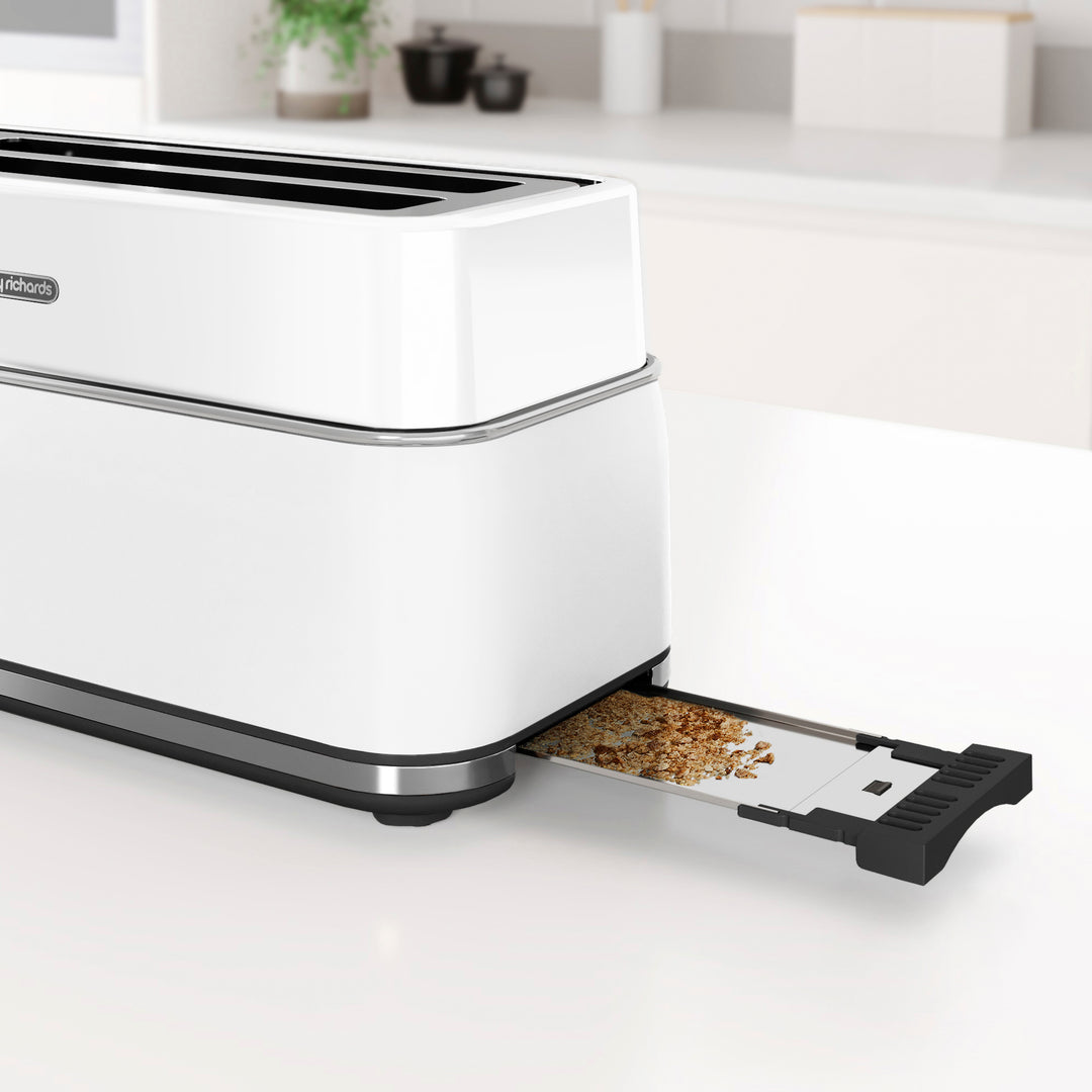 Signature Matt 4-Slice Toaster White