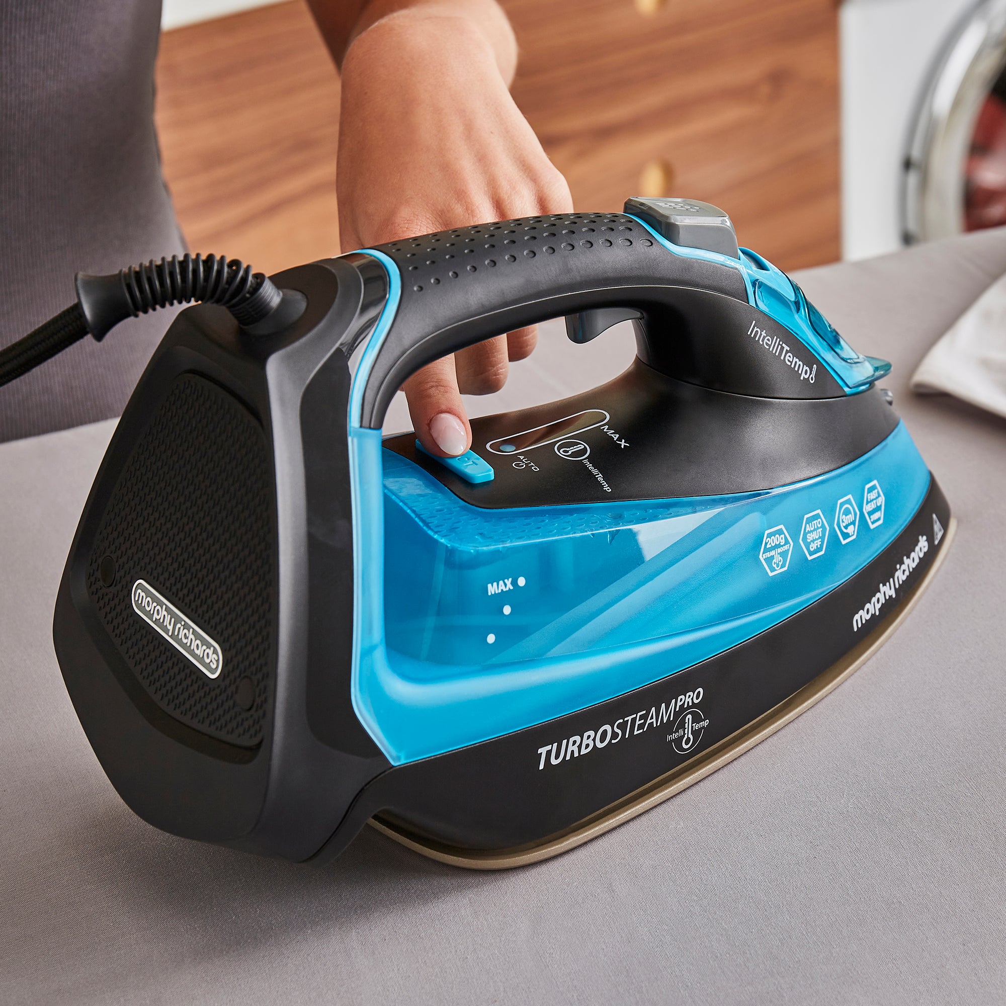 Morphy Richards Turbosteam 3100W Pro Digital Intellitemp Iron Morphy Richards UK