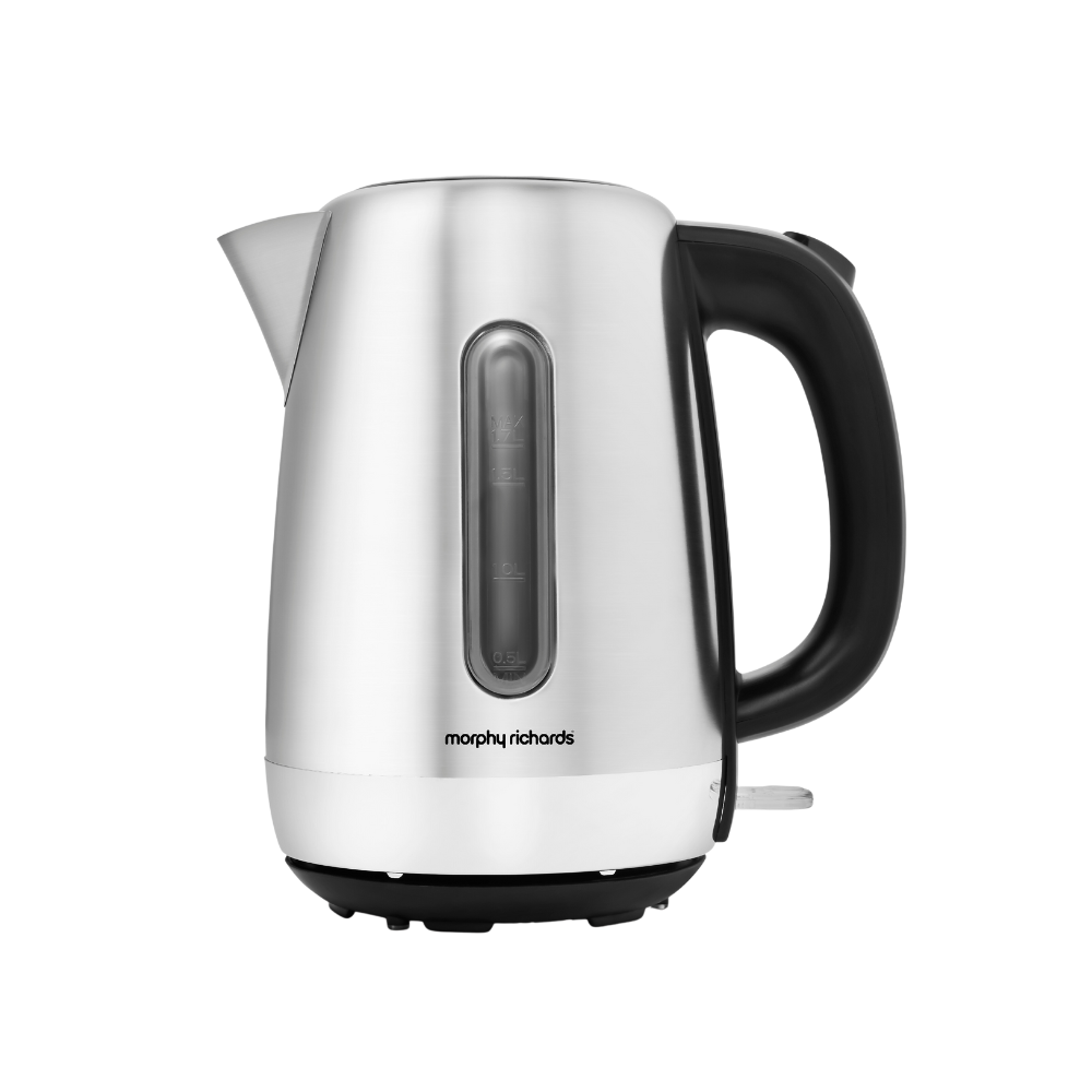 Equip Kettle and Toaster Set & Traditional Espresso Coffee Machine - Stainless Steel