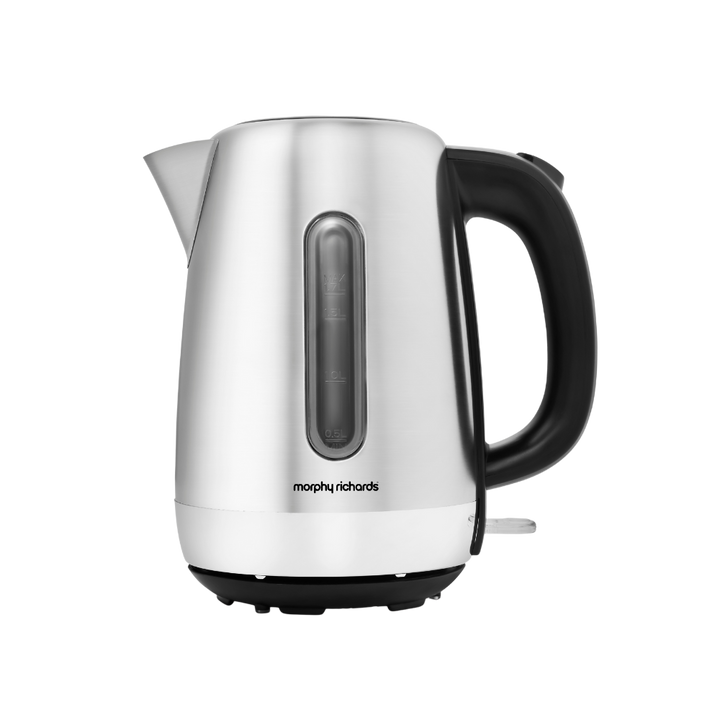 Equip Kettle and Toaster Set & Traditional Espresso Coffee Machine - Stainless Steel